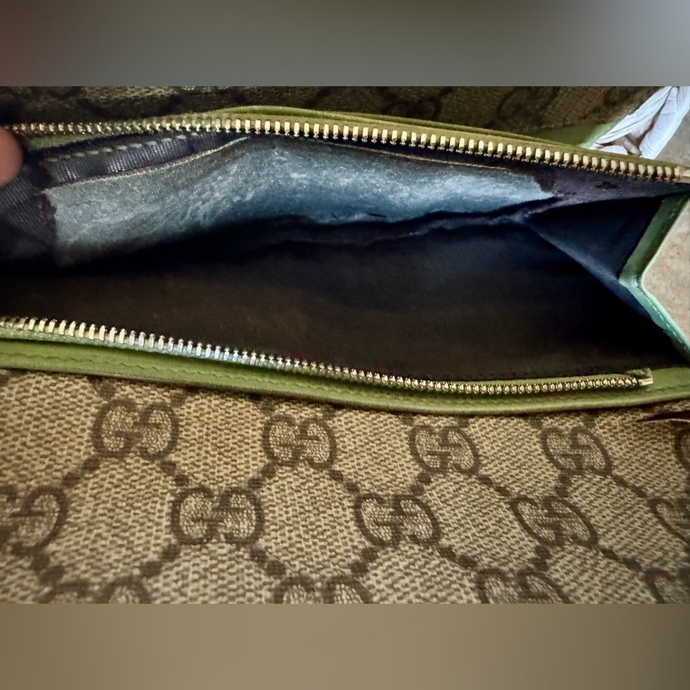 Gucci Vintage Monogram coated Canvas Brown Long Wallet - Picture 6 of 9